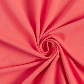 Let French Terry ensfarvet – hummerfarvet, 