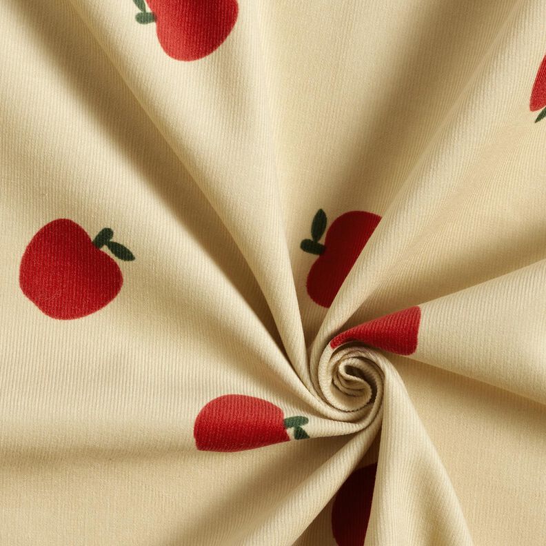 Babyfl&oslash;jl &aelig;bler &ndash; uldhvid/r&oslash;d,  image number 3