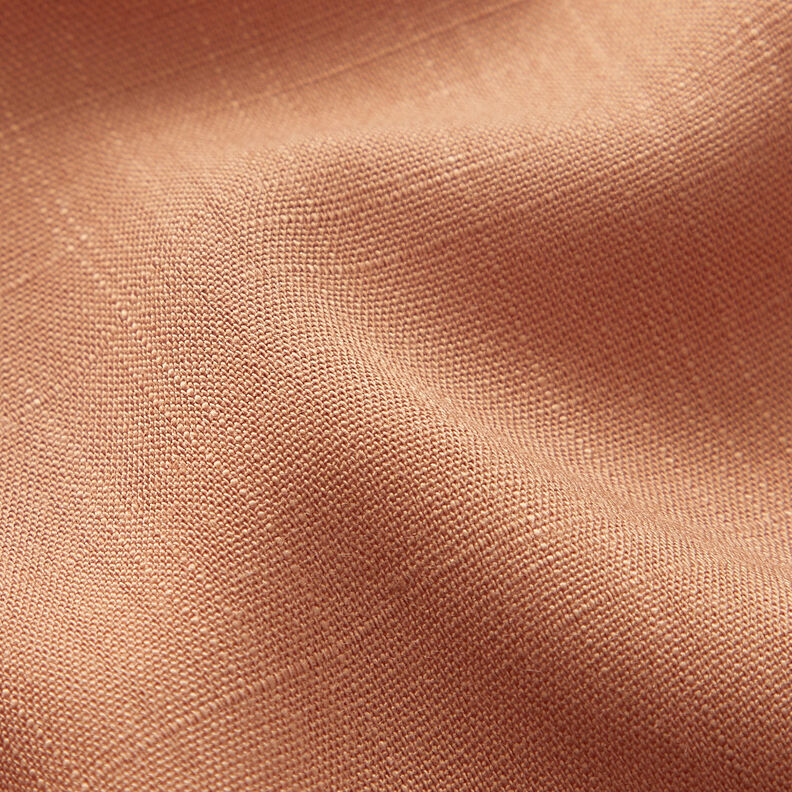 Viskosestof hørlook – beige,  image number 3