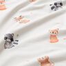 GOTS Bomuldsjersey babydyr Digitaltryk – elfenben,  thumbnail number 2