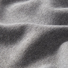 Genanvendt sweatshirt i børstet bomuldsblanding – grå, 