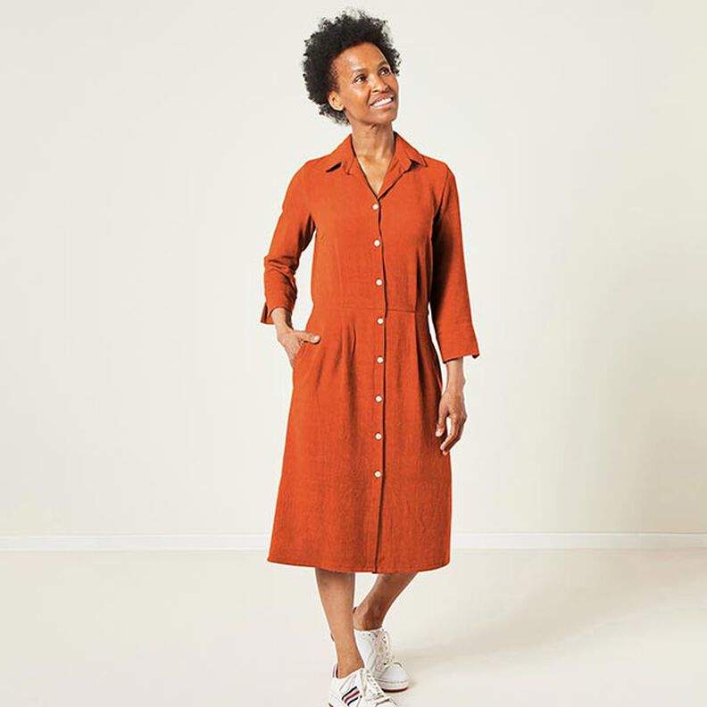 GOTS Bomuldspoplin | Tula – terracotta,  image number 5