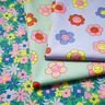 Imprægneret voksdug Glade blomster | Poppy Fabrics – mint/Citrongul,  thumbnail number 6