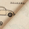 Dekorationsstof Halvpanama VW bobbel – sort/natur,  thumbnail number 4