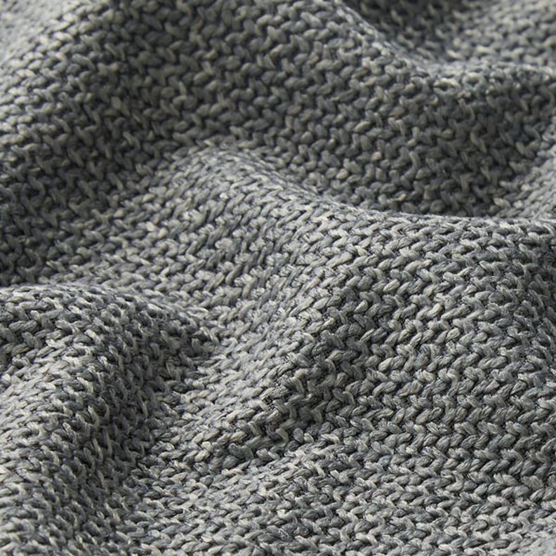 Polsterstof grov kryds twill Bjorn – skiffergrå | Reststykke 60cm,  image number 2