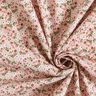 Bomuldspoplin små blomster – rosé/kobberfarvet,  thumbnail number 3