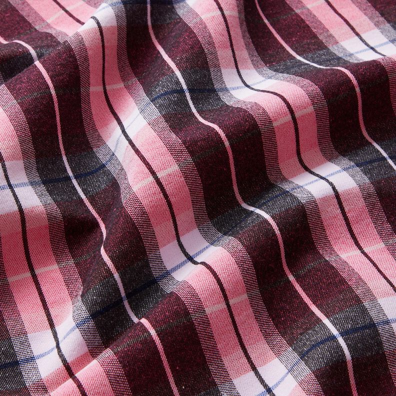 buksestretch store tern – sort/intens pink,  image number 2