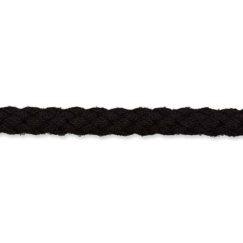 Bomuldskordel [Ø 5 mm] – sort,  image number 1
