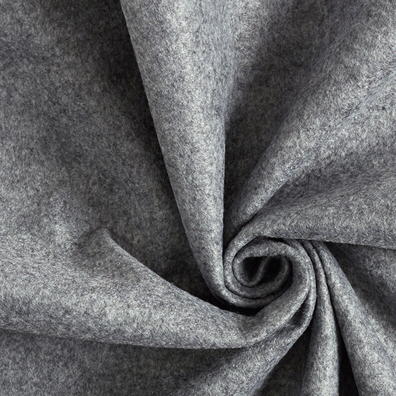 Filt 180 cm / 1,5 mm tyk melange – grå,  image number 1