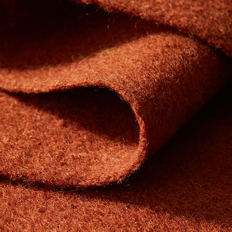 Uld-walkloden – terracotta,  image number 4