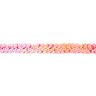 Elastisk pailletbånd [20 mm] – ferskenorange/rosa,  thumbnail number 1
