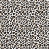 Babyfløjl lille leopardmønster – uldhvid,  thumbnail number 1
