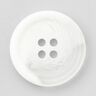 4-hulsknap rund [Ø 25 mm] – hvid,  thumbnail number 1