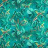 Dekorationsstof Canvas Paradisfugle – mørkegrøn,  thumbnail number 1