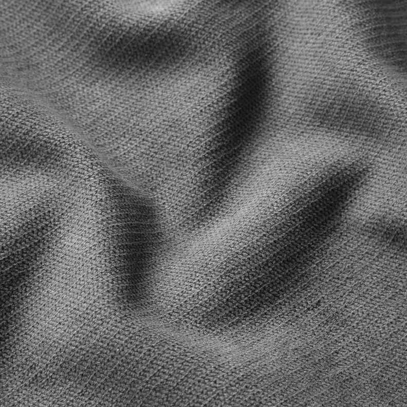 Termo-gardinstof fint vævet look – skiffergrå,  image number 3