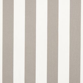 Outdoor stof Canvas blokstriber – silkegrå/elfenben, 