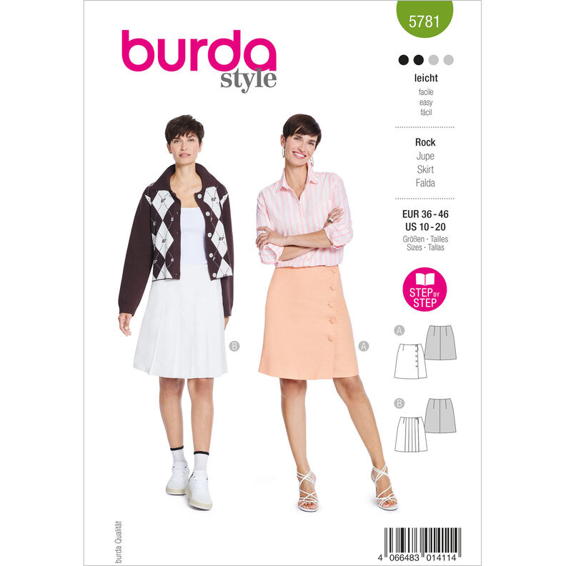 Nederdel | Burda 5781 | 36-46,  image number 1