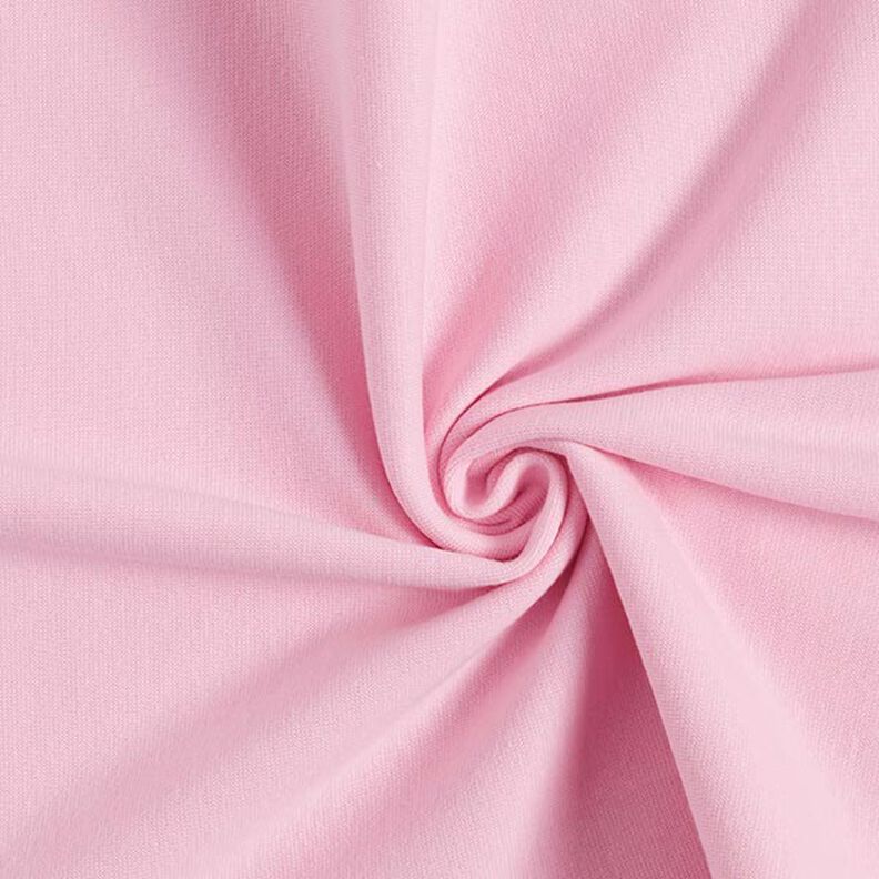 Rib stof ensfarvet – rosa,  image number 1