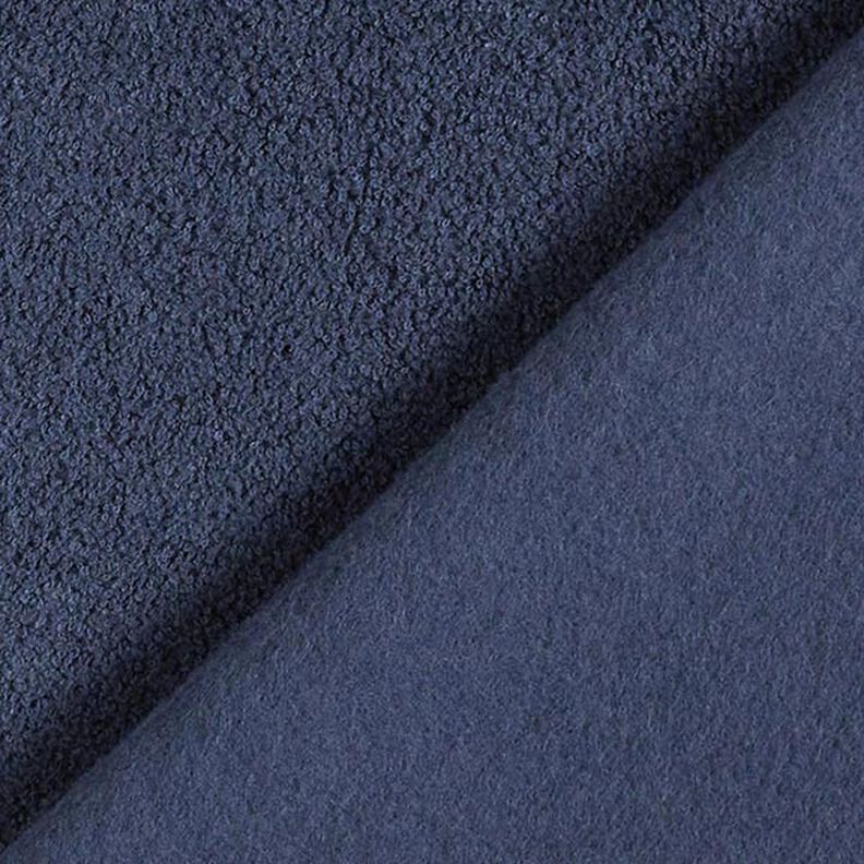 Bomuld Sweat Terry fleece – marineblå,  image number 3