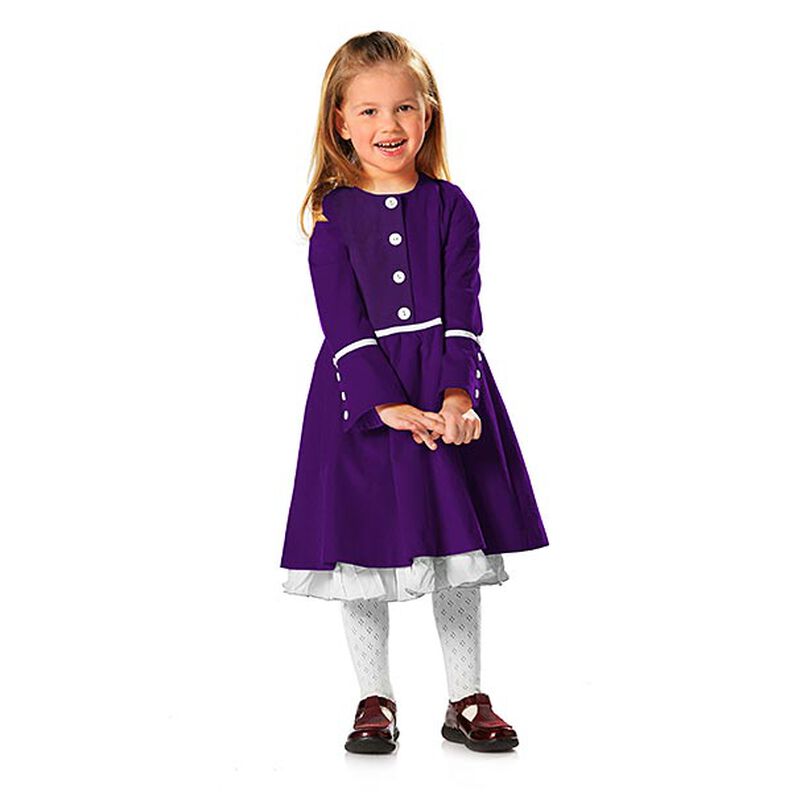 Stretch Velour lilla,  image number 5