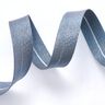 Skråbånd Metallisk [20 mm] – natblå,  thumbnail number 1