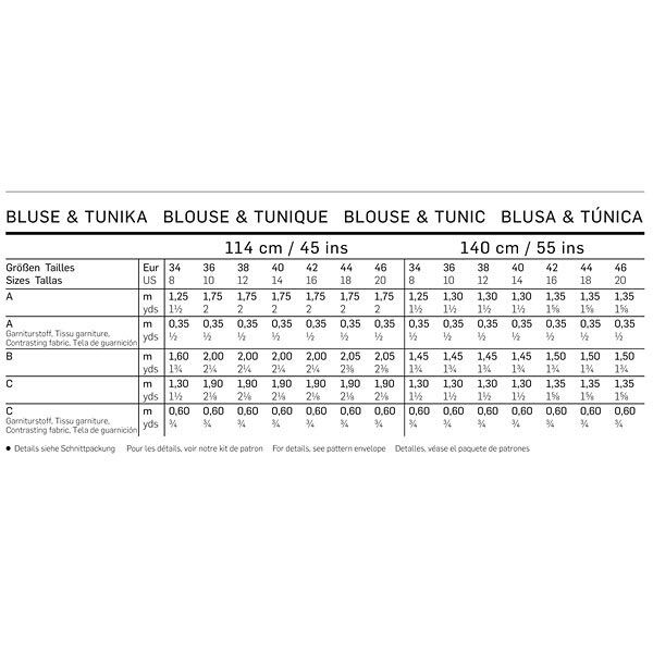 Bluse / tunika, Burda 6809,  image number 2
