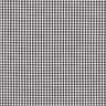 Bomuldspoplin Små vichytern, garnfarvet – sort/hvid,  thumbnail number 1