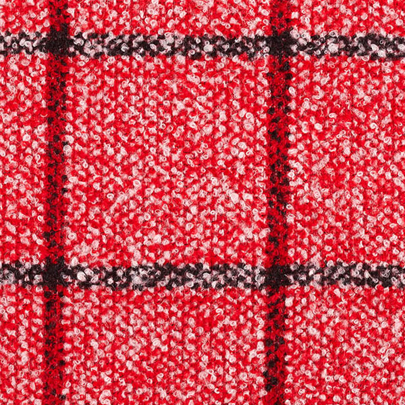 Frakke-bouclé tern – rød,  image number 1