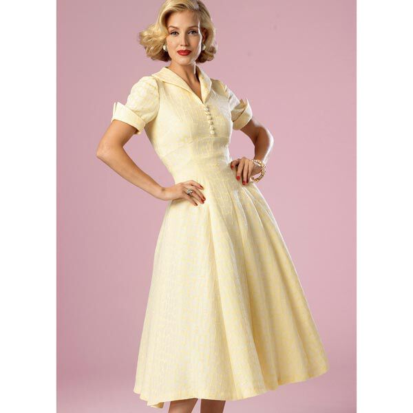 Vintage - Kjole 1952, Butterick 6018|32 - 40,  image number 2
