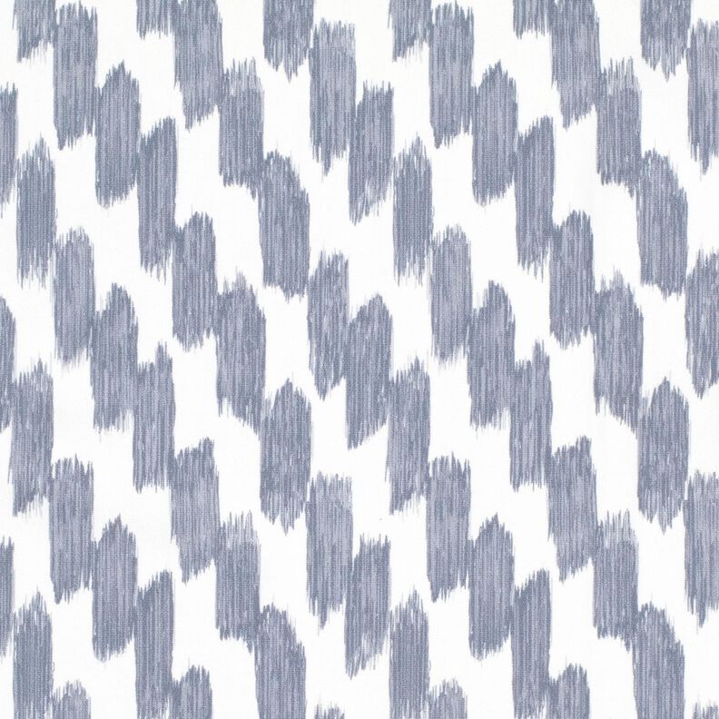 Badetøjsstof Penselstrøg – uldhvid/skiffergrå,  image number 1