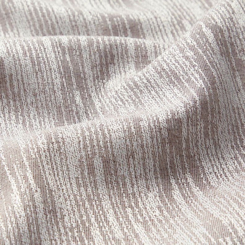 Dekorationsstof Jacquard abstrakt stof genanvendt – silkegrå,  image number 2