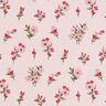 Bomuldsstof Cretonne mini-blomster – rosé/intens pink,  thumbnail number 1