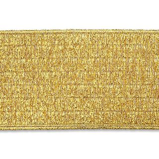 Elastikbånd – gammalt guld metallisk, 