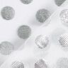 Tyl glimmerprikker – sølv metallisk,  thumbnail number 3