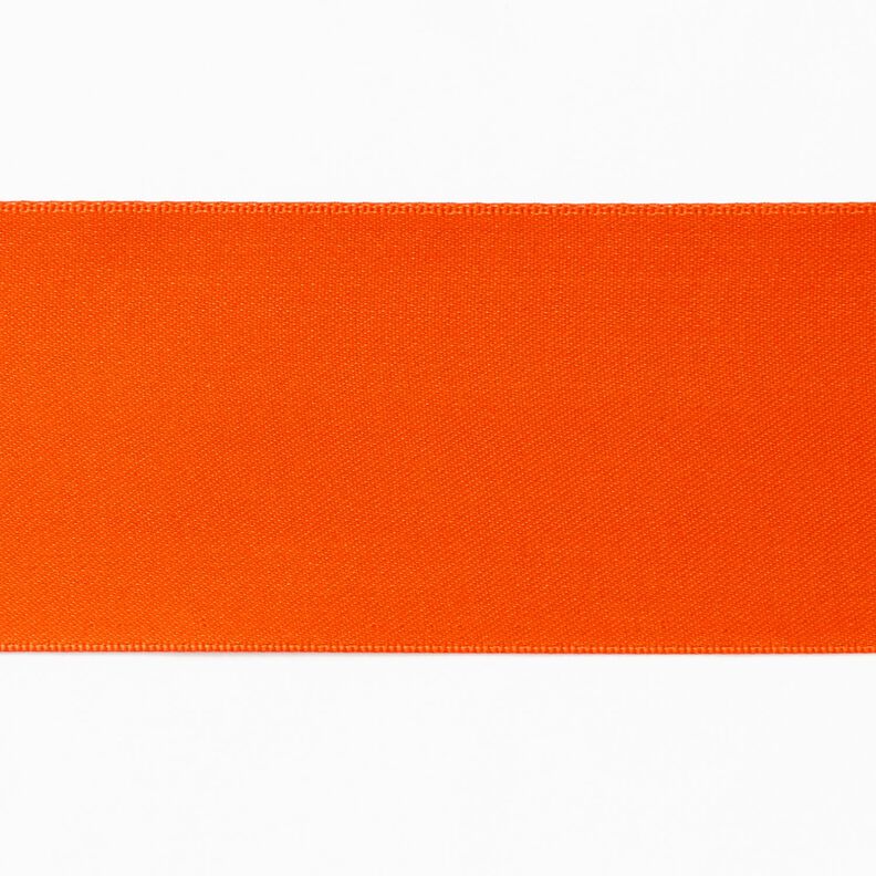 Satinbånd [50 mm] – orange,  image number 1