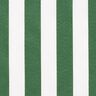 Dekorationsstof Canvas Striber – grøn/hvid,  thumbnail number 1