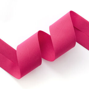 Skråbånd Polycotton [50 mm] – intens pink, 