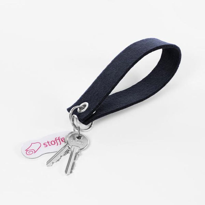 Filt 90 cm / 3 mm tykt – navy,  image number 5