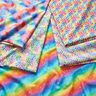 Bomuldspoplin regnbue-farvepletter Digitaltryk – hvid/farvemix,  thumbnail number 5