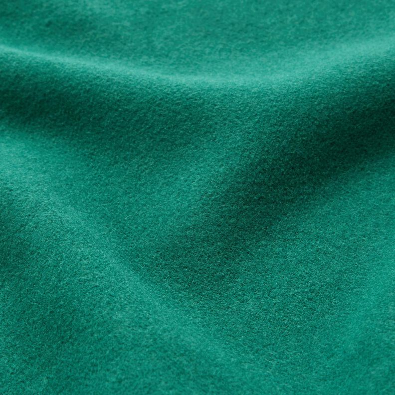 Frakkestof genanvendt polyester – Mørkegrøn,  image number 2