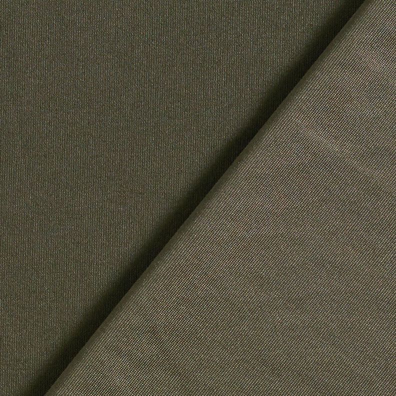 Meget elastisk jersey ensfarvet – kaki,  image number 3