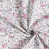 Bomuldspoplin blomsterhav Digitaltryk – hvid/purpur,  thumbnail number 3