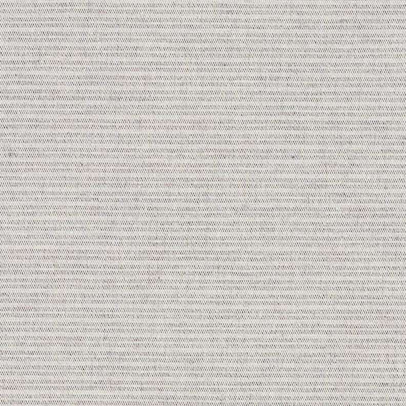 Dekorationsstof kanvas fine striber genanvendt – grå,  image number 1