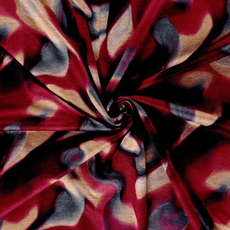 Romanit jersey Nordlys – bordeaux/stålblå,  image number 3