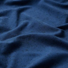 French Terry Kombinationsstof med pletter | Glitzerpüppi – marineblå, 