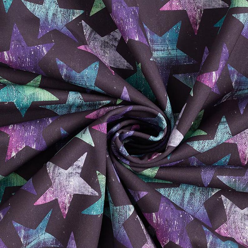 Softshell stjerner – plum/lilla,  image number 3