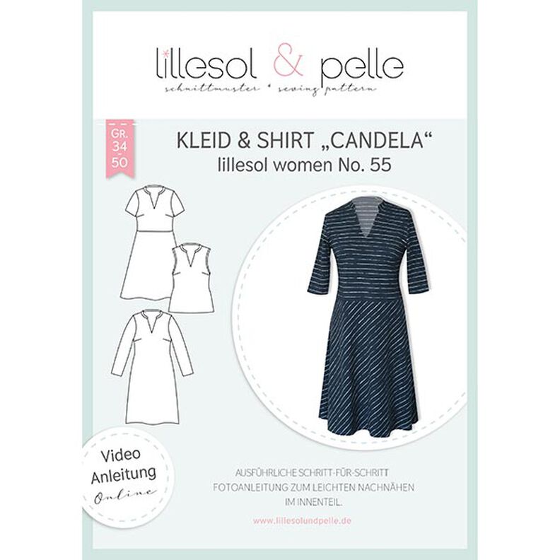 Kjole Candela, Lillesol & Pelle No. 55 | 34-50,  image number 1