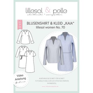 Bluse & en kjole Kaia | Lillesol & Pelle No. 70 | 34-58, 