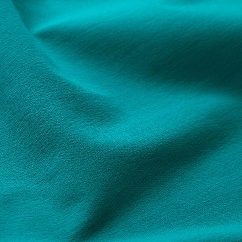 GOTS French Terry Sommersweat | Tula &ndash; petrol,  image number 2