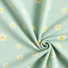 Vaflet jersey margueritter – lys mint,  thumbnail number 3